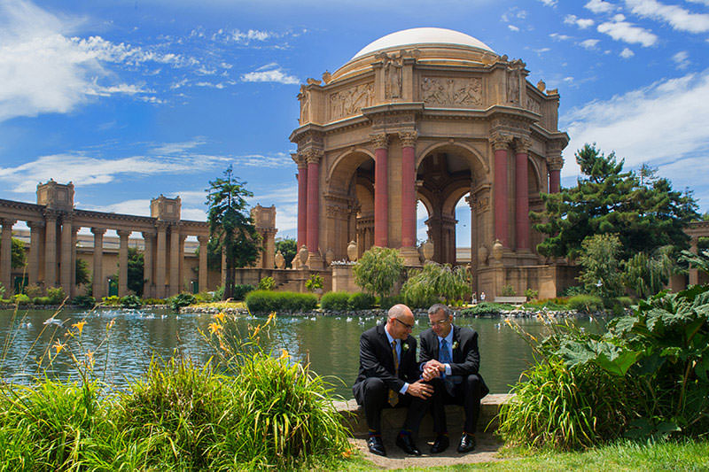 Palace of Fine Arts same sex marriage