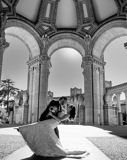 Palace of Fine Arts Wedding Image